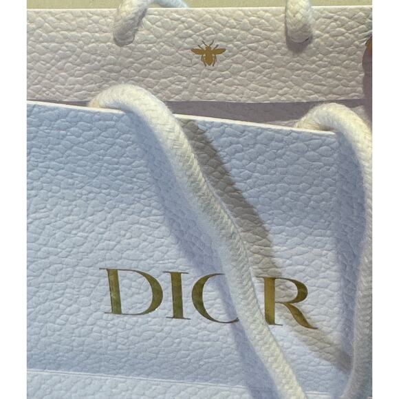 Christian Dior Mitzah Pink Floral Butterfly Twilly Scarf GWP Novelty Box Bag - Picture 9 of 9